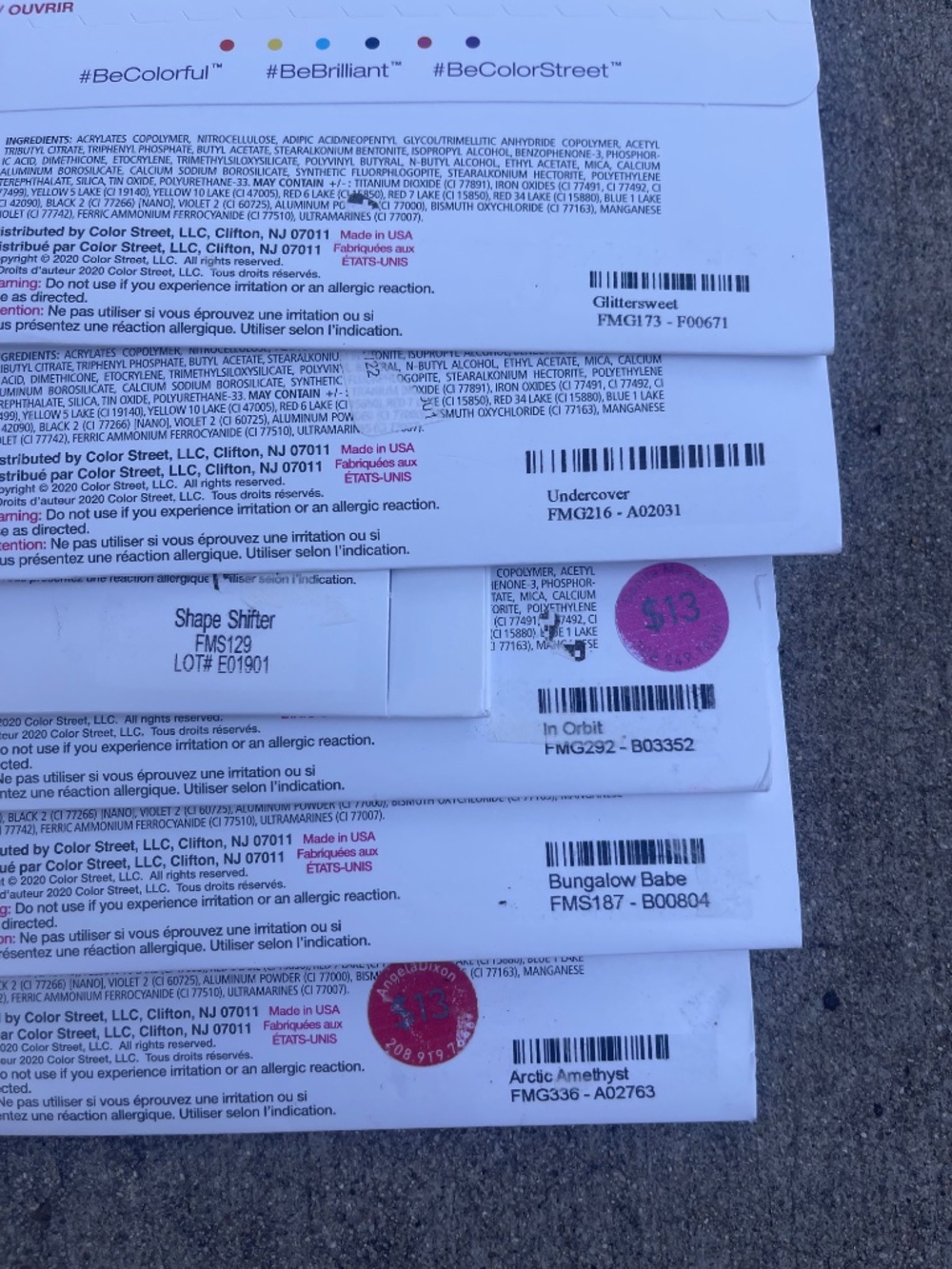 Color Street Nail Polish Strips LOT/16 Bundle - Picture 7 of 8